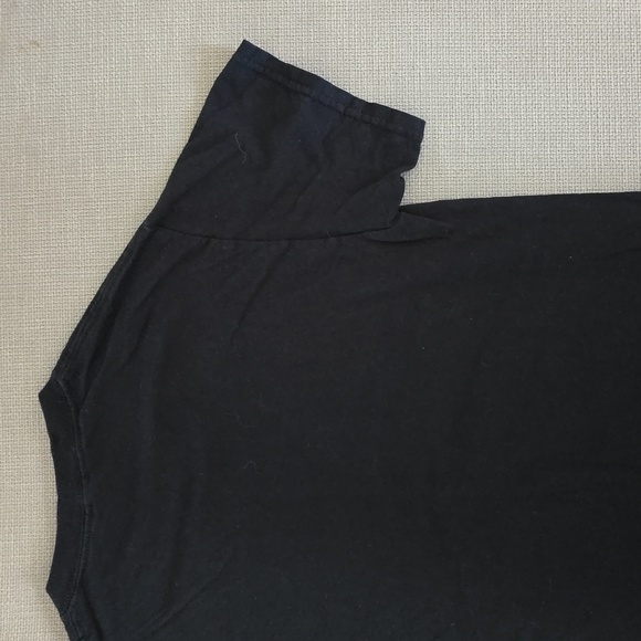 TLC T-Shirt Men's Black Size S 100% Cotton Graphic Print Short Sleeves Crew Neck - Picture 11 of 16